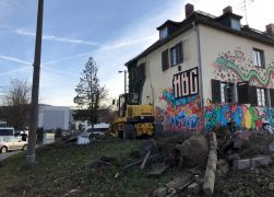 Beraeumung Inselplatz In Jena 24